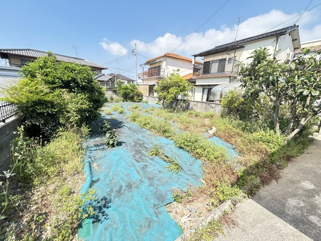 野口町二屋戸建ての庭
