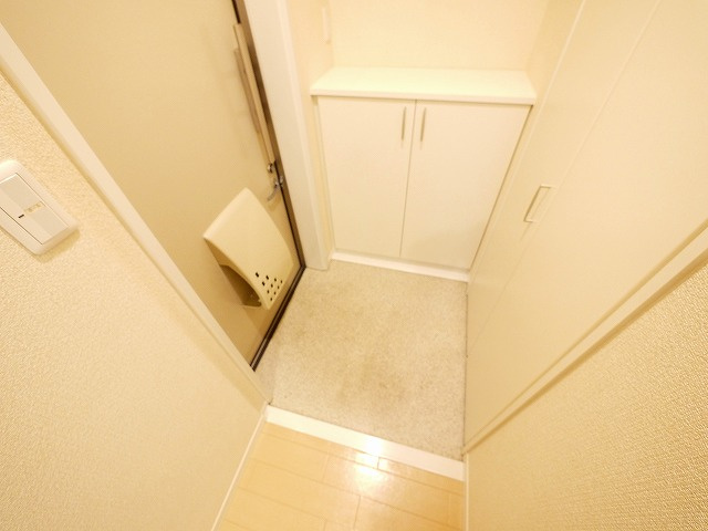 ベル・フルールの玄関|シンプルで使いやすい玄関です