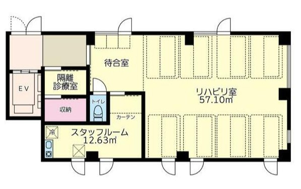 泉水橋クリニックビルの間取り