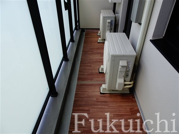 レジディア中目黒Ⅲのバルコニー