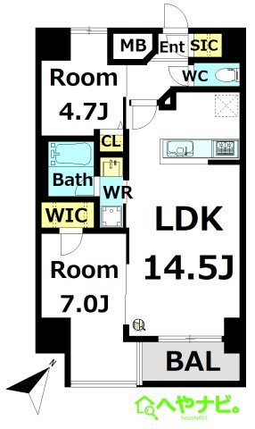 【間取り】 | S-RESIDENCE大曽根bresa