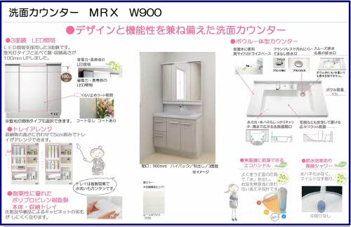 ヴィラグランデ水前寺 ＊＊の独立洗面台