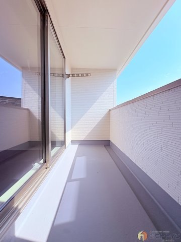 新築建売】筑後市大字尾島のバルコニー