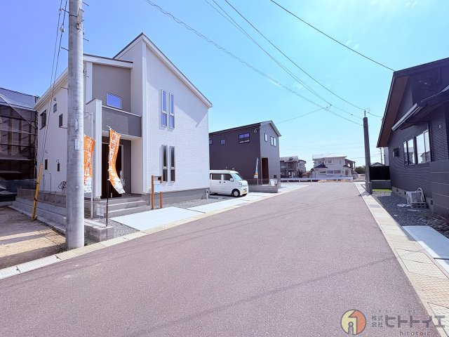 新築建売】筑後市大字尾島の前面道路含む現地写真