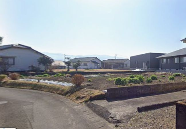 都城市安久町の売地の外観