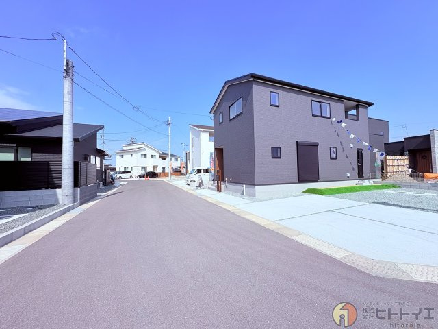 新築建売】筑後市大字尾島の前面道路含む現地写真