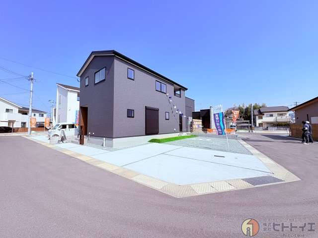 新築建売】筑後市大字尾島の前面道路含む現地写真