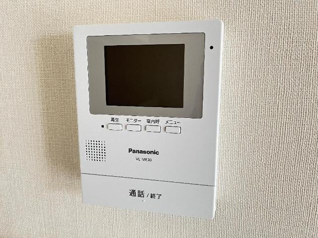 ベルメゾン笠縫の里のセキュリティ|カメラ付インターホン（イメージ）