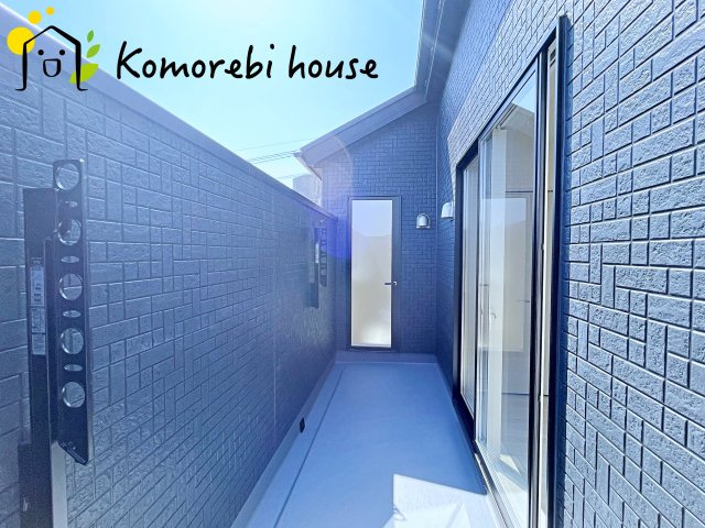 桶川市末広2丁目　2期　新築一戸建て　ブルーミングガーデン　01のバルコニー|26.3.21　撮影済み