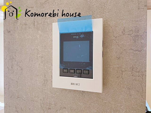 桶川市末広2丁目　2期　新築一戸建て　ブルーミングガーデン　01の防犯設備|26.3.21　撮影済み