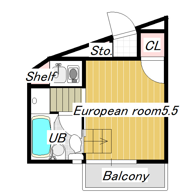 ベルコーポの間取り