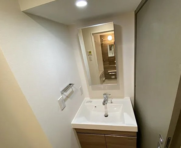 ルフォンリヴェント池袋の独立洗面台