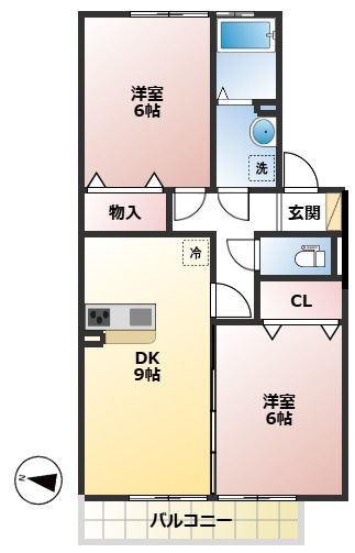 スカイヒルの間取り