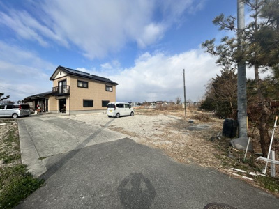 【前面道路含む現地写真】 | 川副町大字鹿江売地