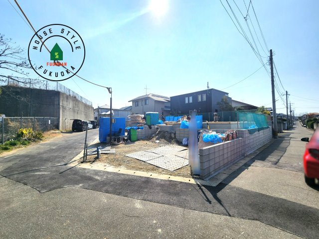 太宰府市五条5丁目第1-2棟（1号棟）　の前面道路含む現地写真|見学の時間などお気軽にお問い合わせ下さい。