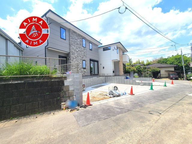 太宰府市五条5丁目第1-2棟（1号棟）　の前面道路含む現地写真|見学の時間などお気軽にお問い合わせ下さい。