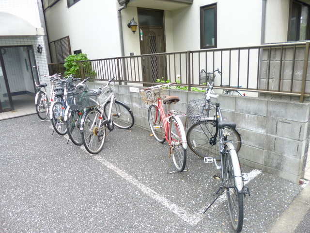 アナトリアコーポのその他共用部分|駐輪場です