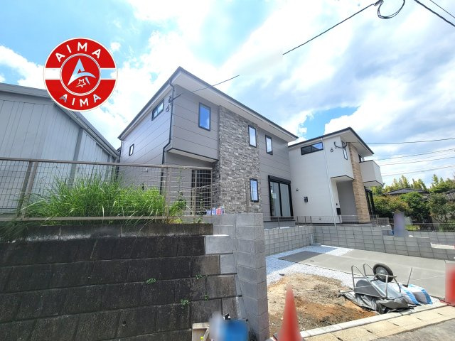 太宰府市五条5丁目第1-2棟（2号棟）　の外観|デザイン性のある外観です。