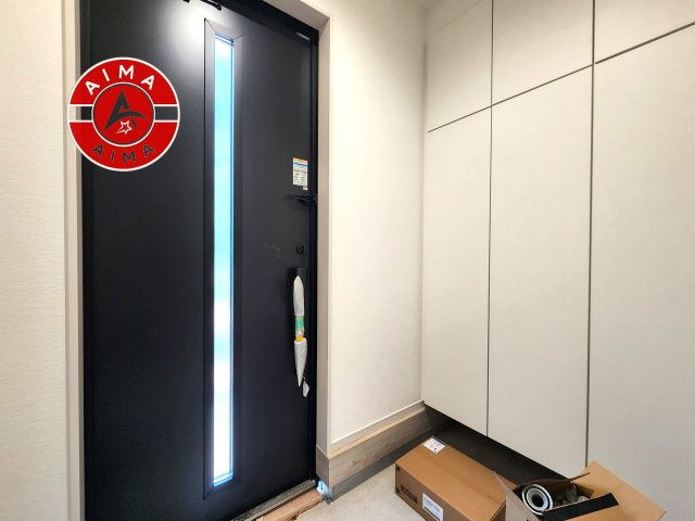 太宰府市五条5丁目第1-2棟（2号棟）　の防犯設備|二重ロックでしっかり防犯対策ができます。