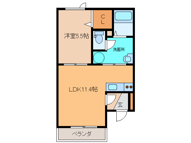 コリエンテイーストの間取り