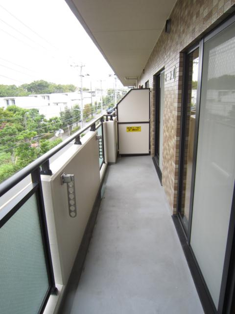 ヴィオレ湘南のバルコニー