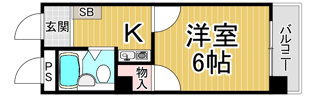 SANTO LALUZ SONODAHIGASHI　旧ステージア園田東の間取り