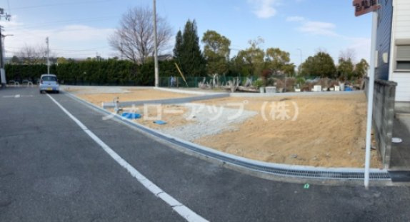リーブルガーデンS 貝塚澤9期の前面道路含む現地写真|前面道路含む現地写真です