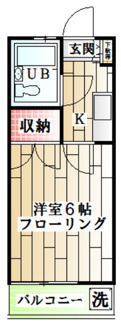 【間取り】 | ホワイトハイム名瀬