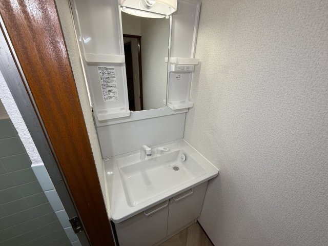 大東戸建ての洗面所