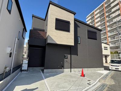 【外観】 | 神戸市垂水区塩屋町　新築戸建3号棟　仲介手数料無料！ | 外観も気になるポイント