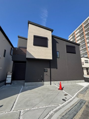 【前面道路含む現地写真】 | 神戸市垂水区塩屋町　新築戸建3号棟　仲介手数料無料！ | 前面道路含む現地写真です