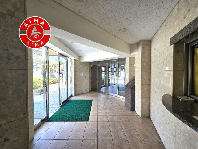 コアマンション和白丘ネクステージA棟のエントランス|清潔なエントランスです