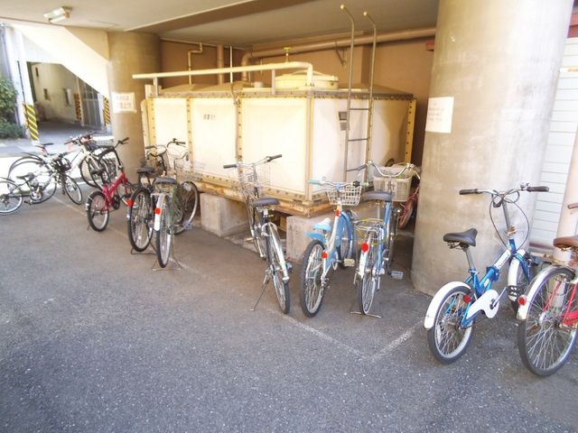 ユングフラウのその他共用部分|駐輪場もあります！