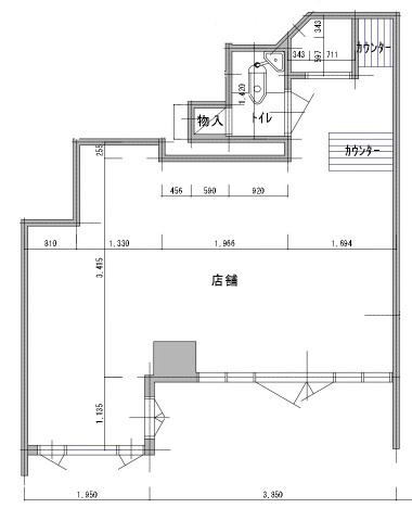 第11正田ビルの区画図