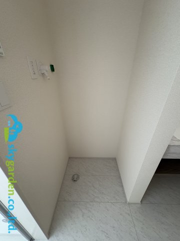 茅ヶ崎市堤3期　新築戸建　全1棟のランドリースペース