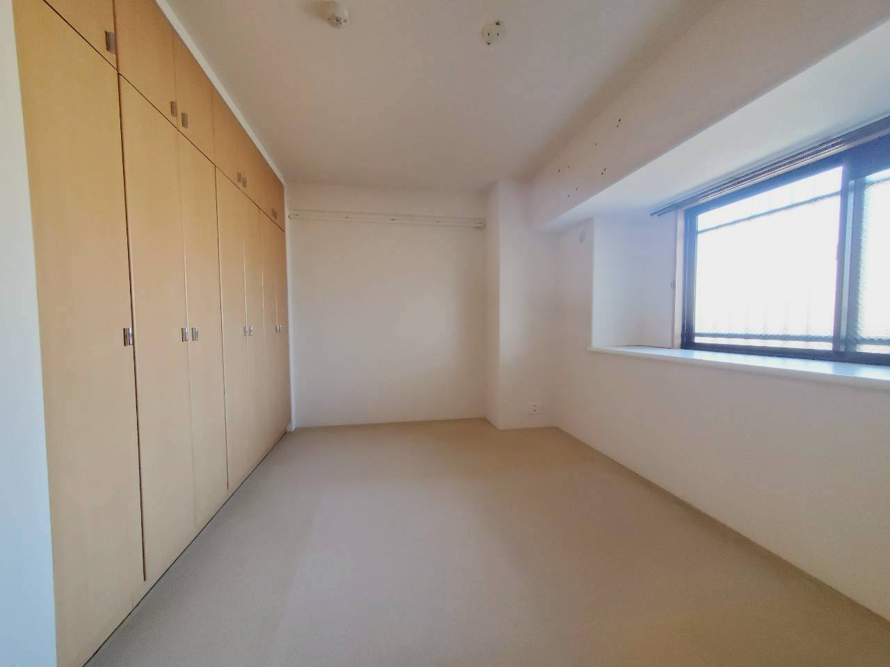 サーパス北久保2LDK　中古マンションの洋室|クローゼットが大きいので大型の収納家具を買わなくてもよさそうですね。