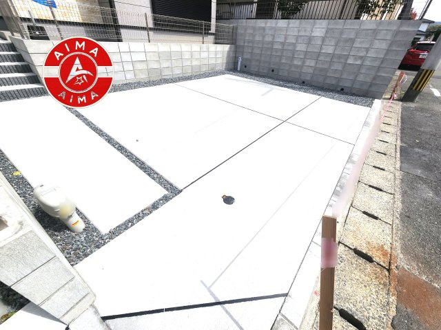 春日市白水ヶ丘2丁目第2-2棟（2号棟）　の駐車場|駐車場になります。