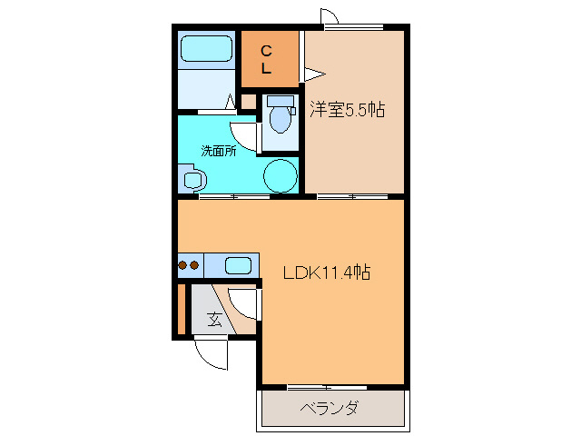 コリエンテイーストの間取り