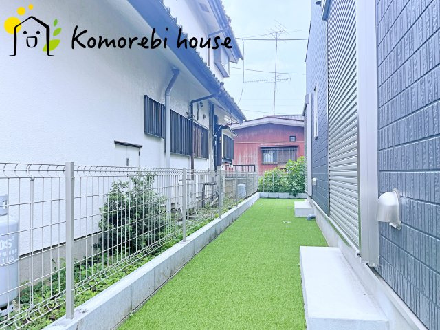 第10上尾緑丘　新築一戸建て　ハートフルタウン　Aの庭|お庭が付いています