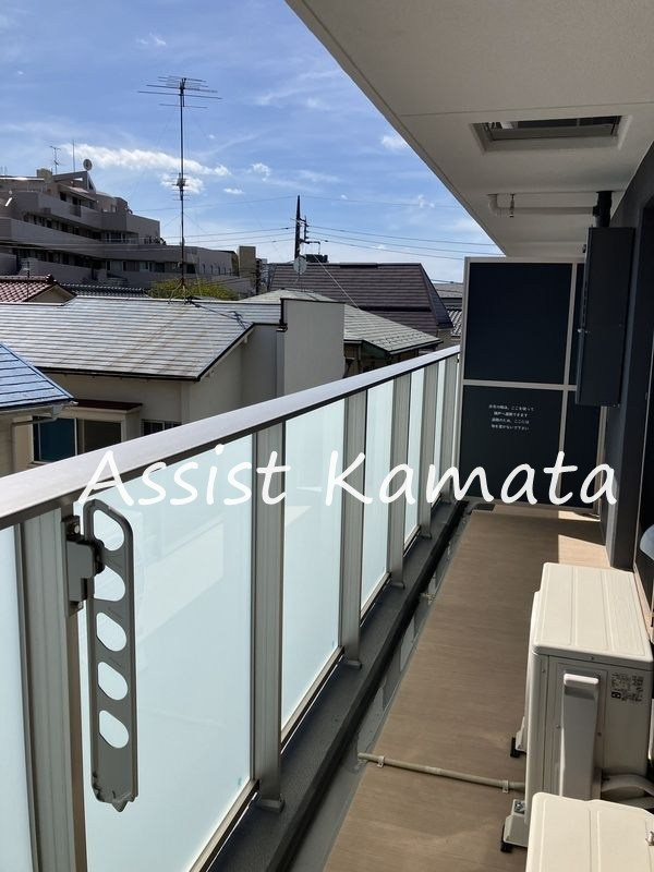 ES-Grande大森のバルコニー