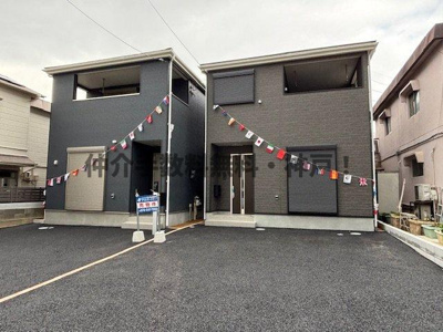 【外観】 | 神戸市垂水区清水が丘1丁目　新築戸建2号棟　仲介手数料無料！ | 外観は落ち着いています