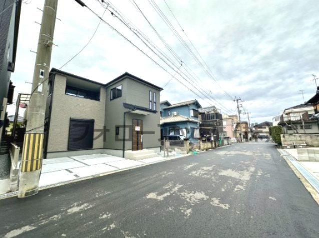 リーブルガーデンS 泉佐野市南中樫井の前面道路含む現地写真|前面道路含む現地写真です