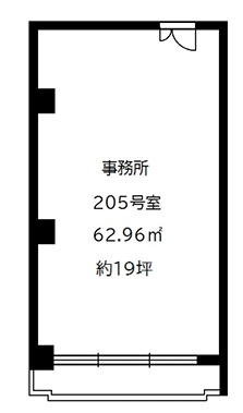 京橋アドバンス２１の間取り