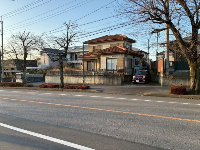 鹿沼市栄町　土地の外観|約１００坪