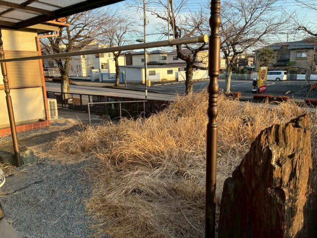 鹿沼市栄町　土地の外観|敷地内