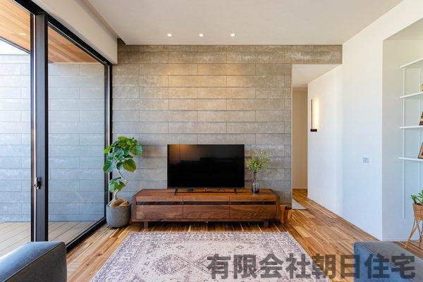 【居間・リビング】 | 出雲市出西築浅戸建 | おしゃれな居間です