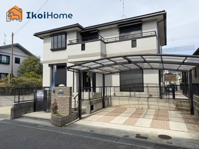 神戸市西区桜が丘中町6丁目　中古戸建の駐車場|【ホームページに現地動画掲載中】●年中無休：当日予約可●カーポート並列2台＋1台の計3台駐車可能！