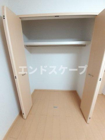 ロックビル　ハイツの収納|高崎、前橋のお部屋探しはエンドスケープまで！お客様の理想お聞かせ下さい♪