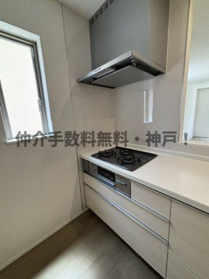 【キッチン】 | 神戸市垂水区南多聞台5丁目　新築戸建A号棟　仲介手数料無料！ | お料理しやすいキッチンです
