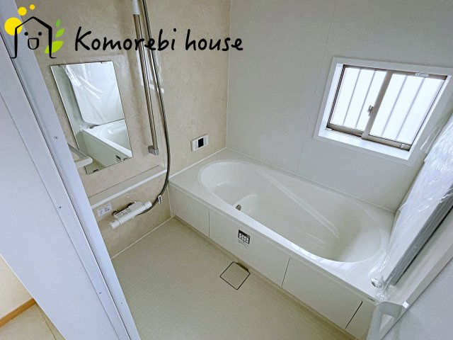 第10上尾緑丘　新築一戸建て　ハートフルタウン　Bの浴室|コンパクトで使いやすいお風呂です